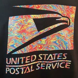 Custom USPS “Pop‎ Art Swirls” Long Sleeve Shirt